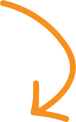 arrow down left orange